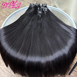 16A Grade Unprocessed Raw Vietnamese Hair Bundle Super Double Drawn Bone Straight Human Hair Bundles 100% Virgin Hair Extensions