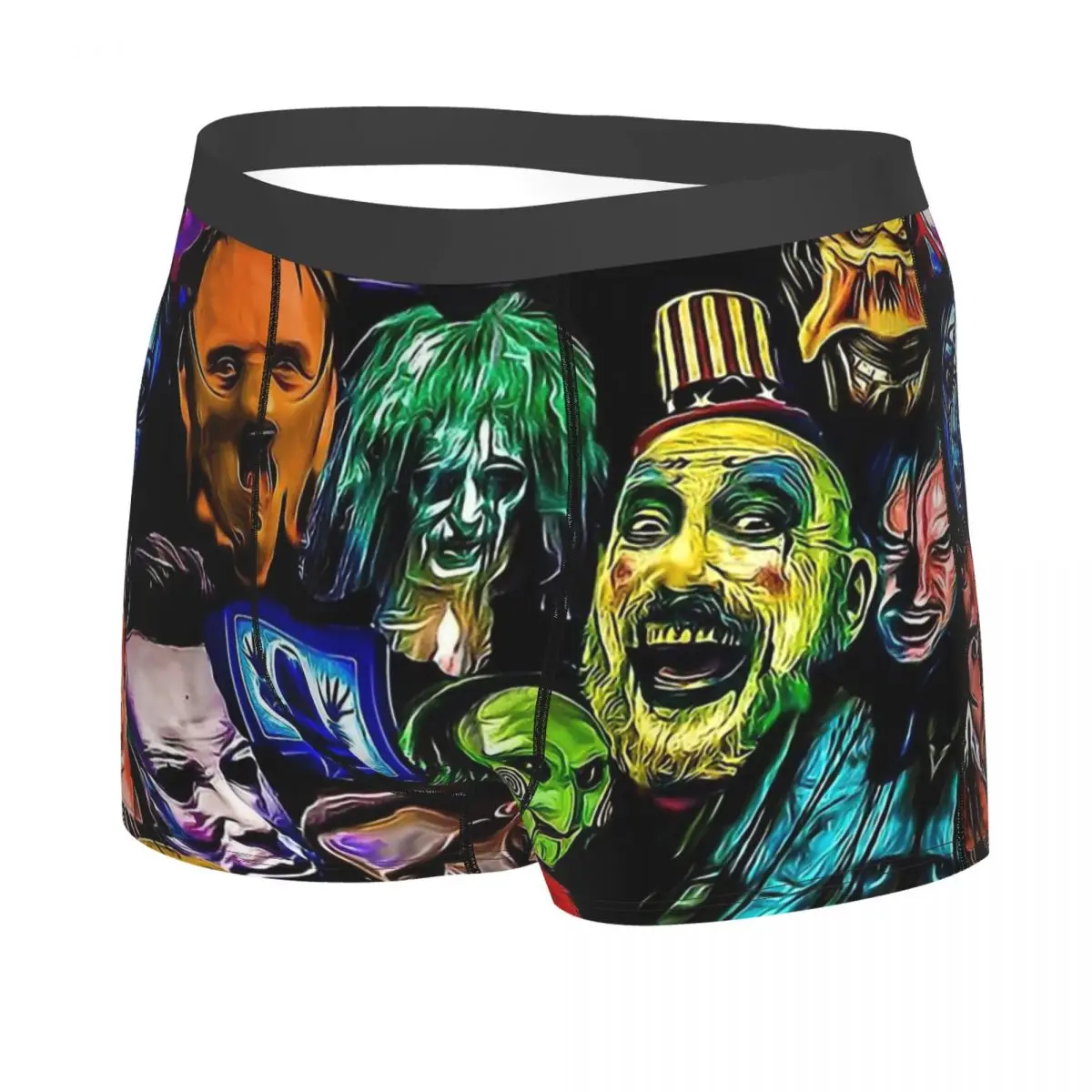 Horror Collection Men Boxer Briefs Underwear Highly Breathable Top Quality Sexy Shorts Gift Idea