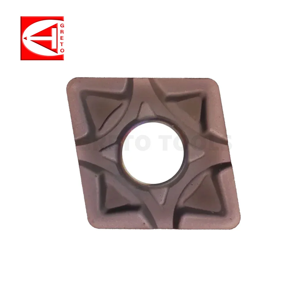 GRETO CNMG090308-MF GT4202 GT4205 Tungsten Carbide Cutting Tool Tablets Turning Inserts CNMG090304-SF CNMG09 0308-MF