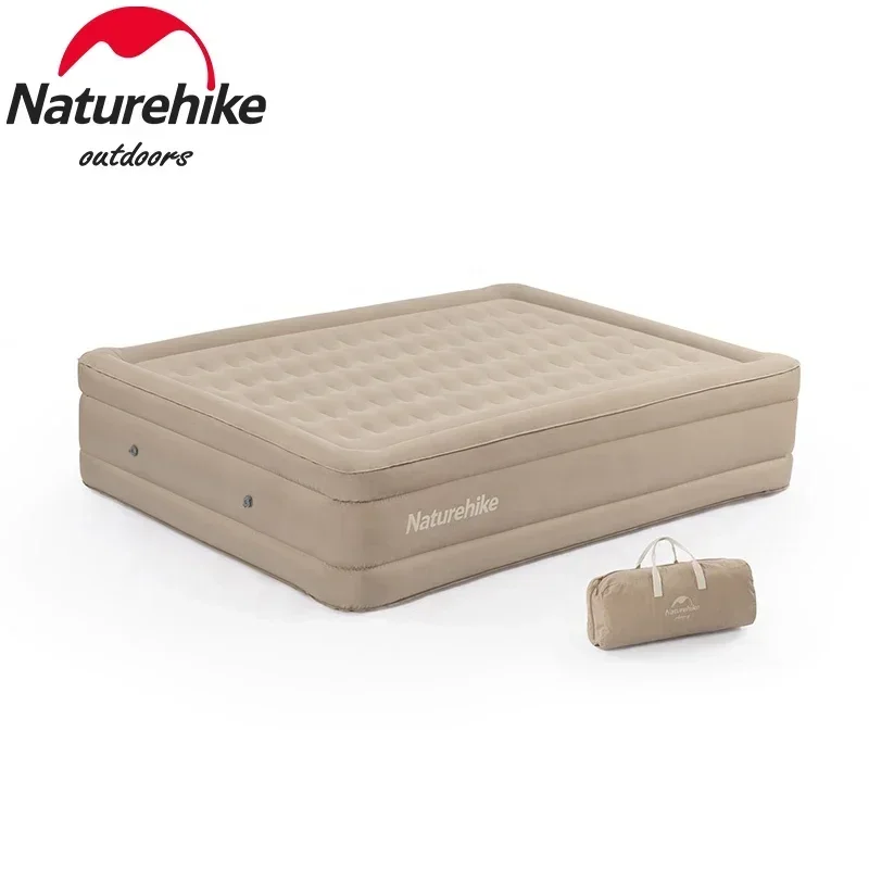 

Naturehike-Outdoor Inflatable Mattress, Camping Tent, Thick Double Air Cushion, Moisture-proof Cushion, 46cm NH21FCD08