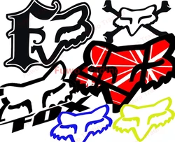 High Quality Decal Motorcycle Racing Laptop Helmet Trunk Surf Camper Wall Vinyl Car Sticker Die-Cut for Foxs Racing MX Truck