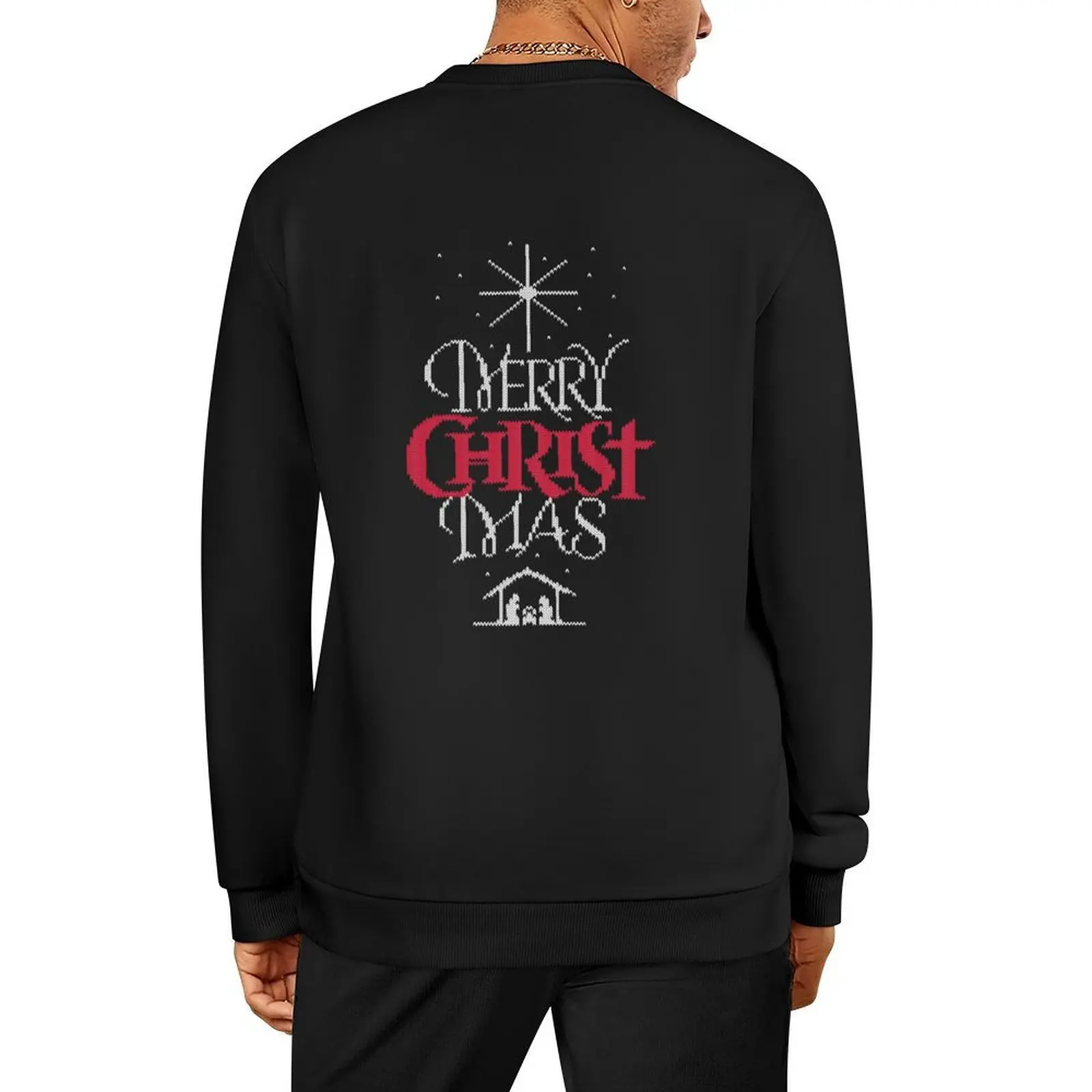 

Granny knit me an ugly Christmas sweater - Religious Christian - Merry Christ Mas Pullover