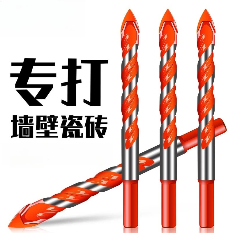 

Multi-purpose Triangle Drill Bits Ceramic Tile Glass Masonry Wall Concrete Hole Drilling Tools Full Sizes