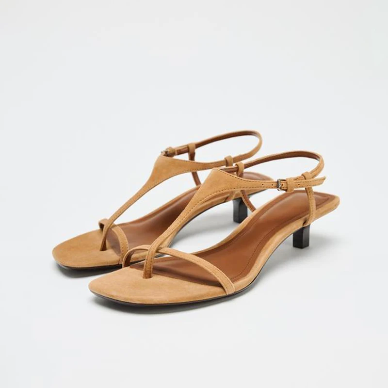 summer-2026-women's-flats-sandals-fashionable-heel-slimming-open-toe-slip-on-korean-style-low-cut-rubber-outsole