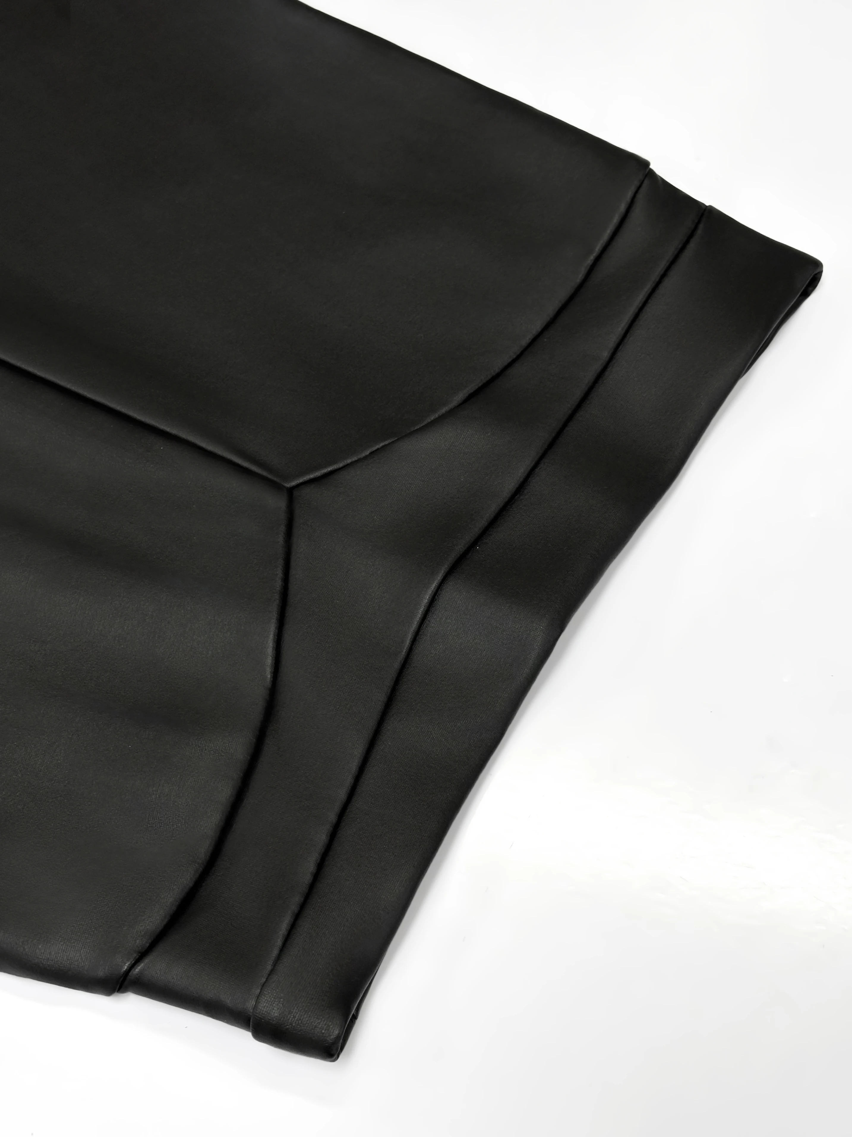 Calças justas pretas para mulheres, renda com costura lateral, calças de emagrecimento de cintura alta abraçando a quadril, calças elásticas 780