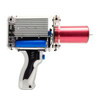 Third Generation Plus Enhanced 80W 6A Tesla Coil Gun Handheld Magnetic Energy High Voltage Generator Artificial Lightning