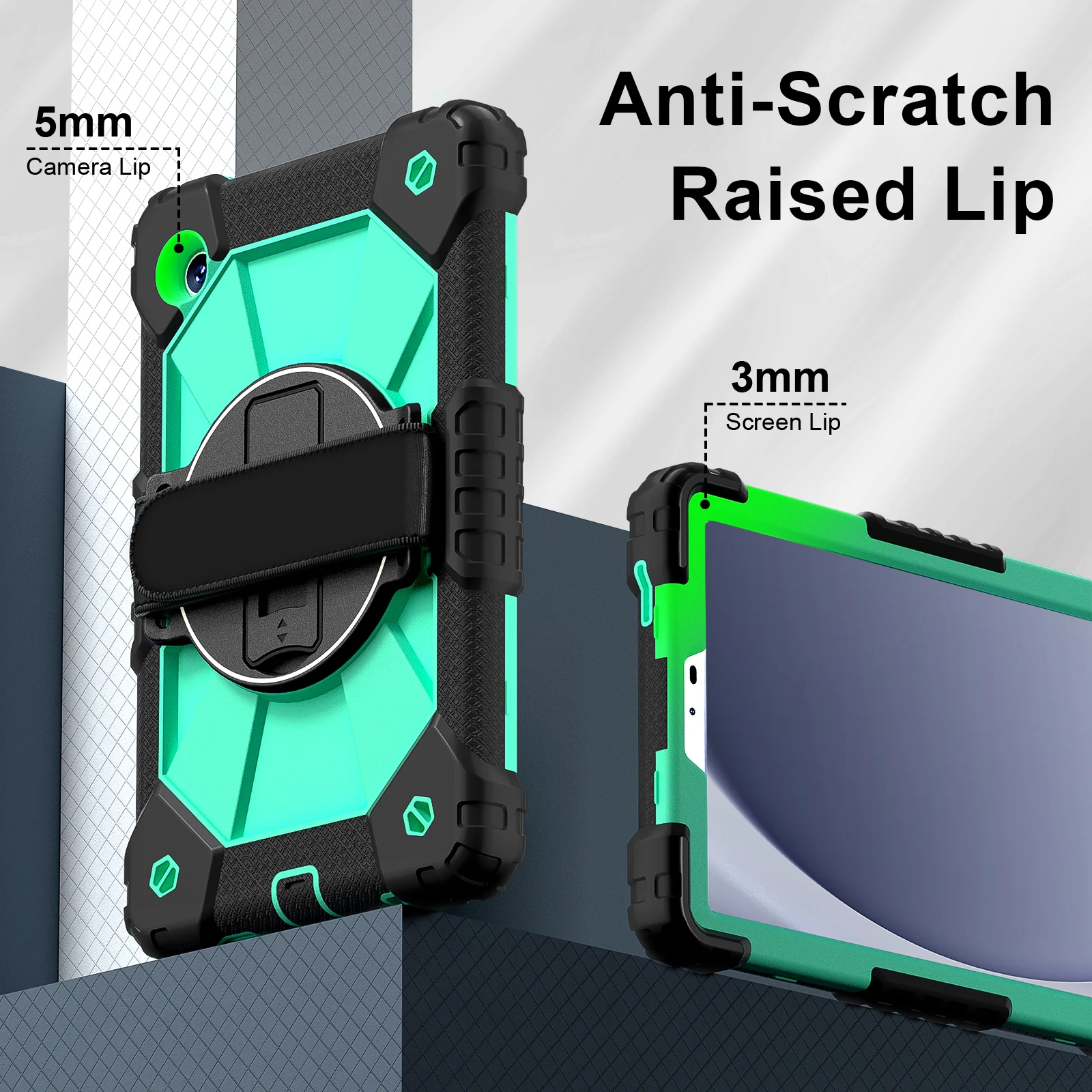 Armor Stand Case For Universal Samsung Tab A11 2025 A9 2023 8.7