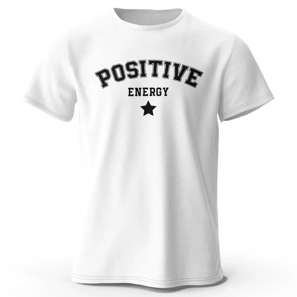 

Men's Positive Energy Tees and T-Shirt: Trendy Urban Streetwear for a Stylish Summer Look