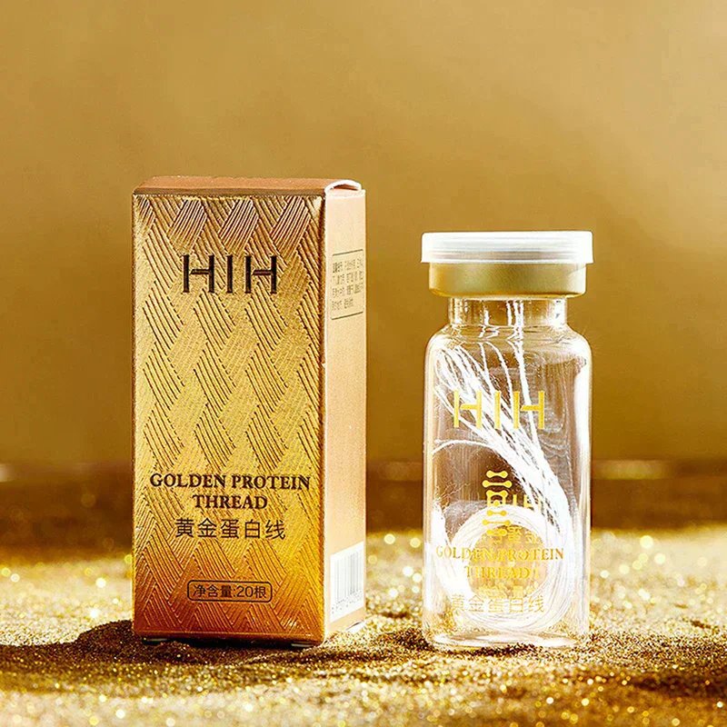 /YOV/Hydrolyzed Collagen Face Serum Golden Protein Thread Anti-Wrinkle Aging Skincare