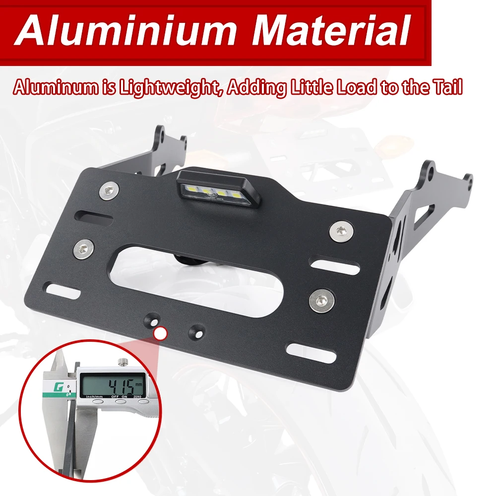 Fit For Indian FTR 1200 2019-2024 FTR1200 Rally/S Motorcycle License Plate Holder Bracket Rear Tail Tidy Fender Eliminator Kit