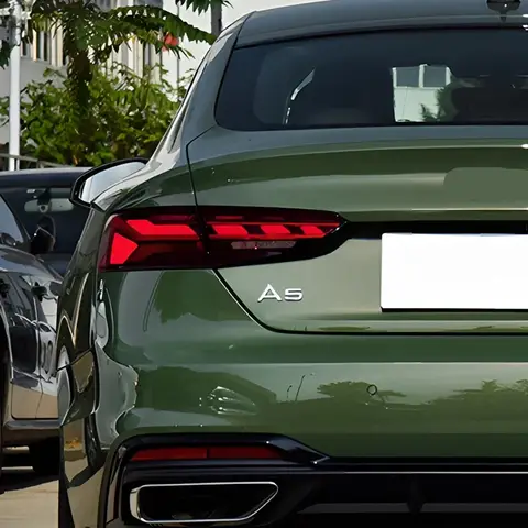 아우디 A5 A5L S5 RS5 2017-2019 LED 자동차 후미등 어셈블리 업그레이드 2023 스타일 다이나믹 테일램프 액세서리