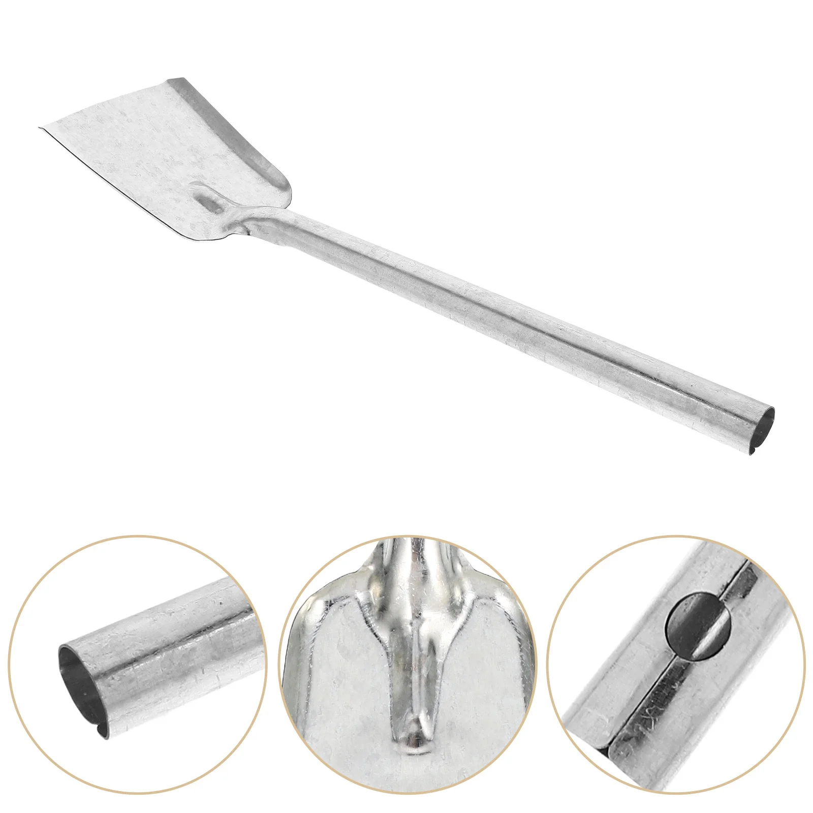 

Coal Shovel Multi-Function Metal Shovel for Ash Cleaning Garden Bbq Charcoal Scoop Household Fireplace Tool Compact Lightweight