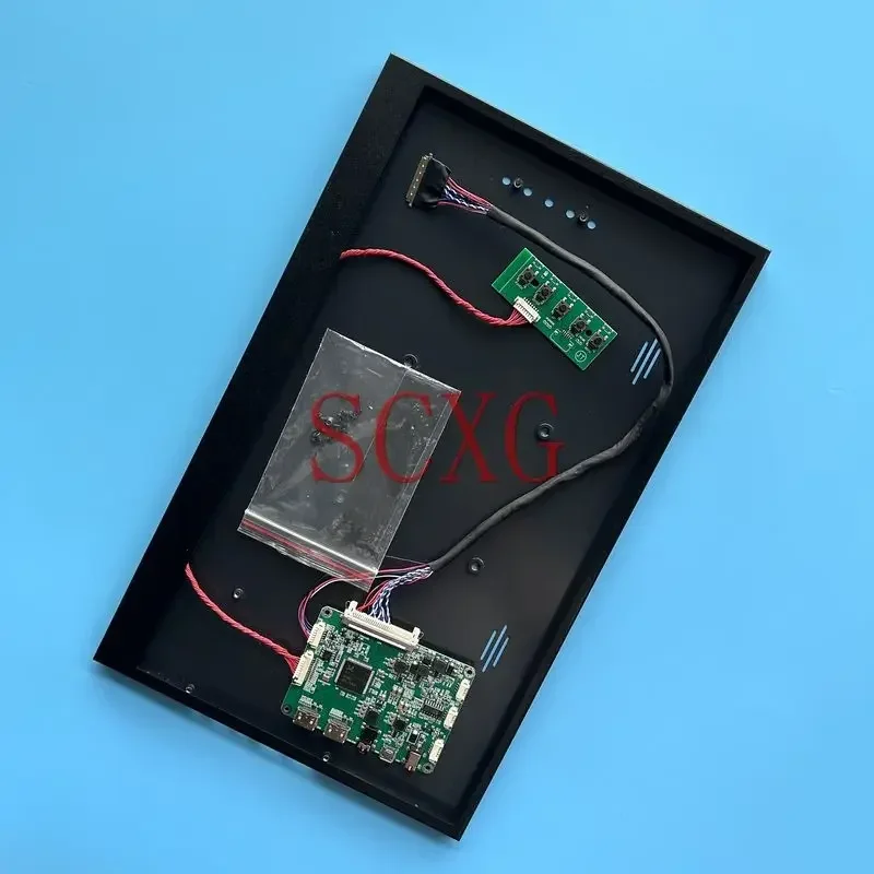 

Подходит для B133XW03 LVDS 40-контактный комплект «сделай сам» 1366*768, плата драйвера контроллера + металлический корпус, портативный ремонтный дисплей, Micro USB 13,3 дюйма, 2 Mini-HDMI