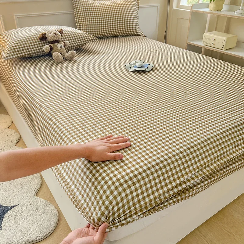Neues Spannbetttuch mit Gummibändern, rutschfest, verstellbarer Matratzenbezug für Doppelbett, King-Size-Size-Bett, 150 x 200, 180 x 200, 220 x 200 cm