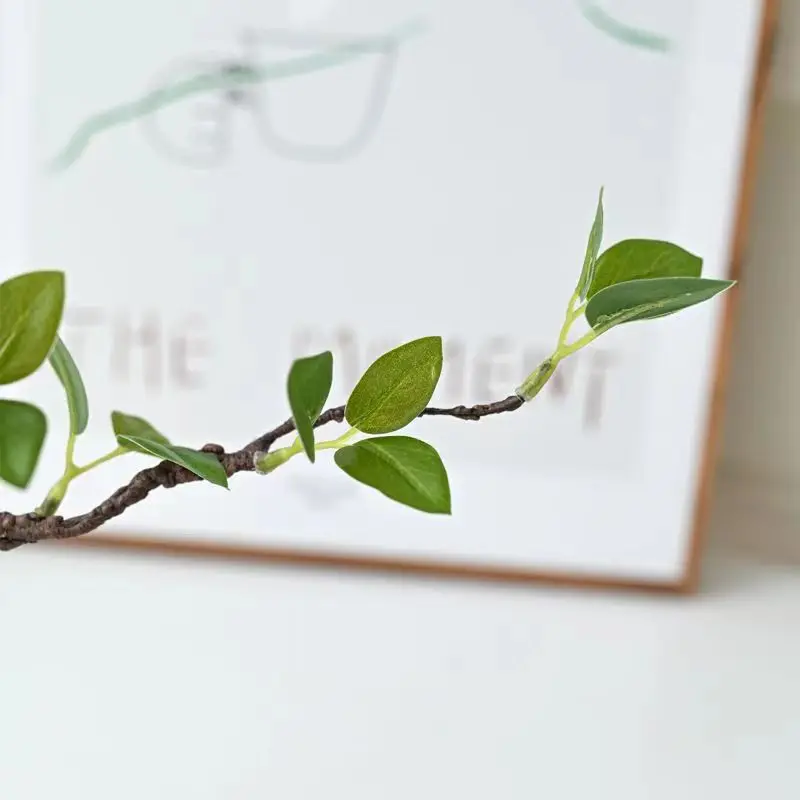 Artificial High-end Simulation Of Green Plant Branches, Simple And Elegant Decor For Living Rooms, Bedrooms, And Floors