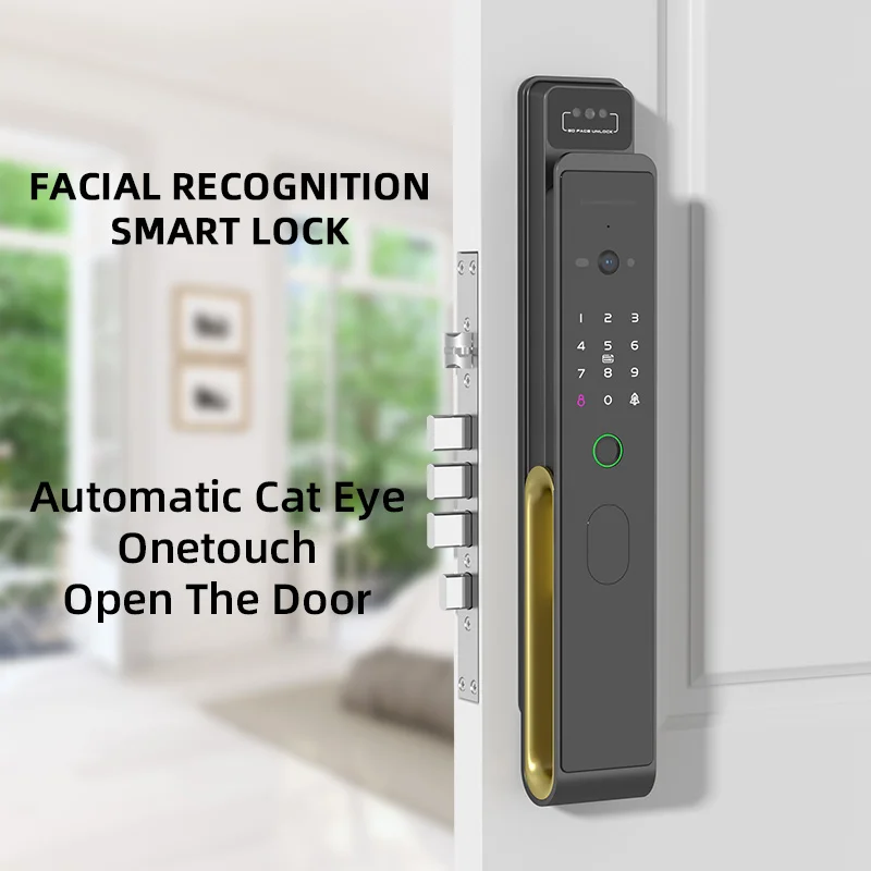 Facial recognition TTlock remote control fingerprint lock intelligent lock with WiFi remote control smart door lock