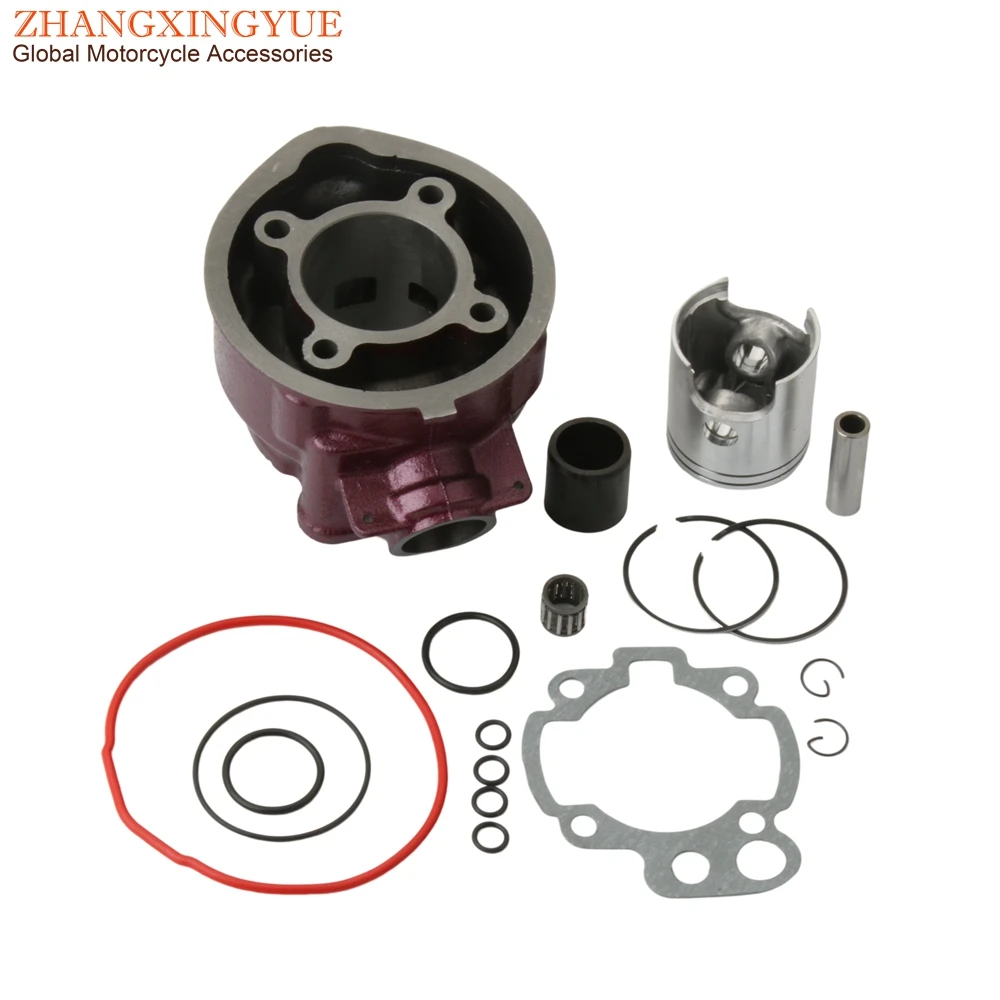 AM6 49mm 90cc Big Bore Cylinder Kit & Crankshaft For Motorhispania RX RYZ SM Pro Racing Enduro Superracing 50cc 2T Minarelli