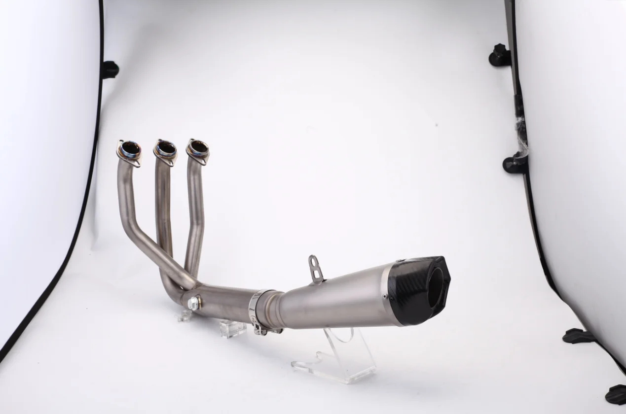

Титановый сплав CF675SR 675R 675R 675SR-R CFmotorexhaust полная выхлопная система глушитель выхлопная труба
