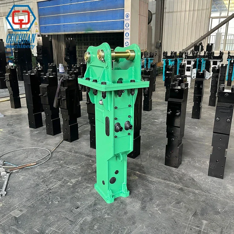 Guchuan 16 Years Manufacturer 2 Ton Silence Box Type SB30 GCB50 Silenced Rock Breaker Price Excavator Hydraulic Breaker Hammer