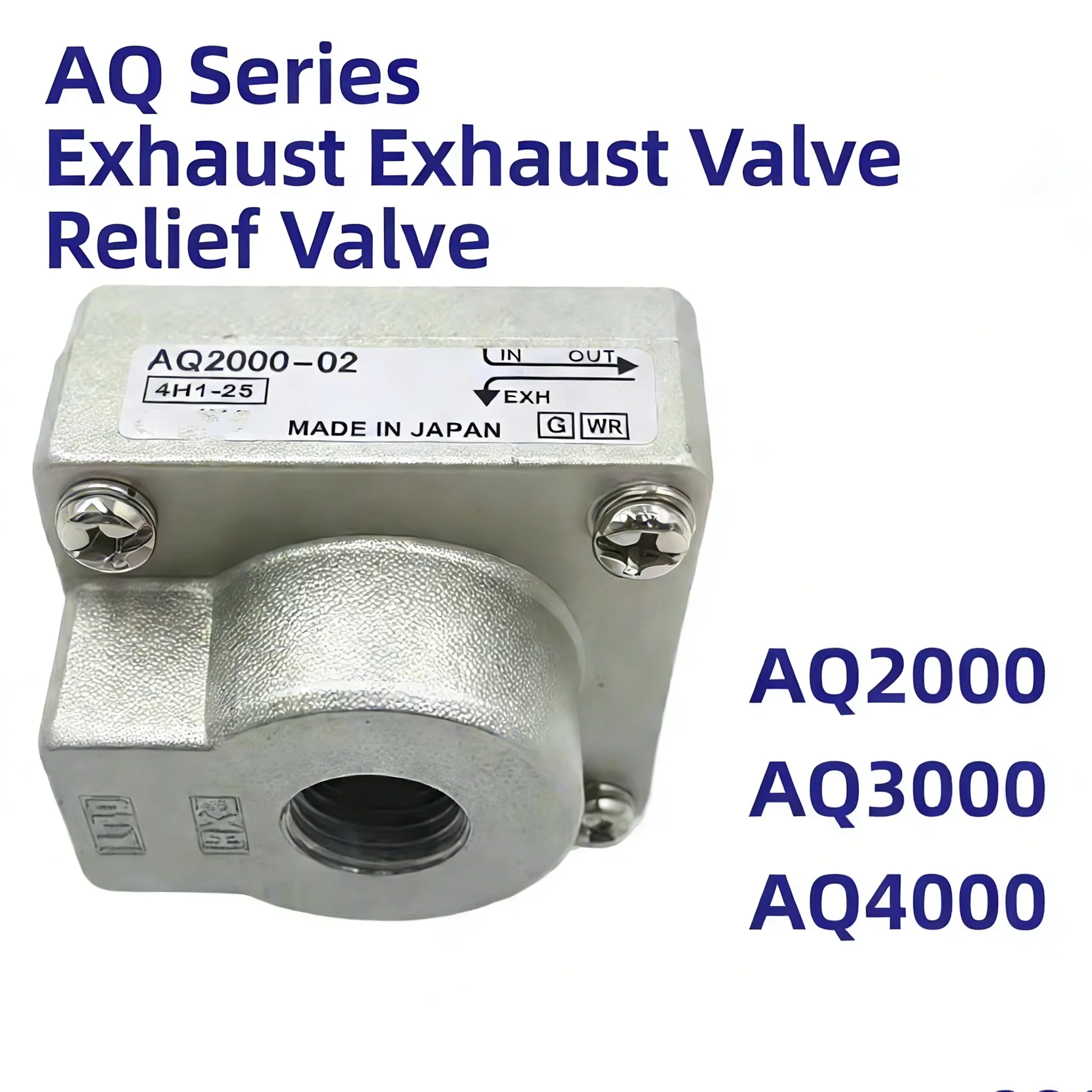 AQ3000-03 AQ5000-04 AQ5000-05 AQ1500-M5 AQ1510-01 Pneumatic element Quick Exhaust Valve AQ Series AQ2000-02 AQ2000-01 AQ3000-02
