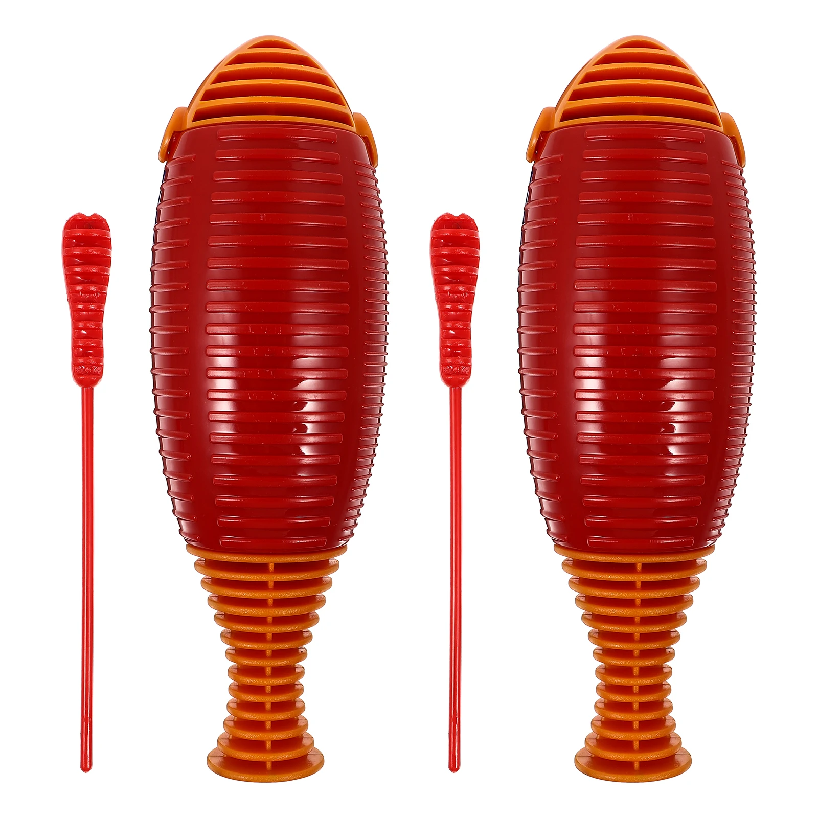 

2pcs Kids Percussion Instruments Toddler Musical Bright Colors Smooth Surface Educational Music Enlightenment Tools Parent-Child