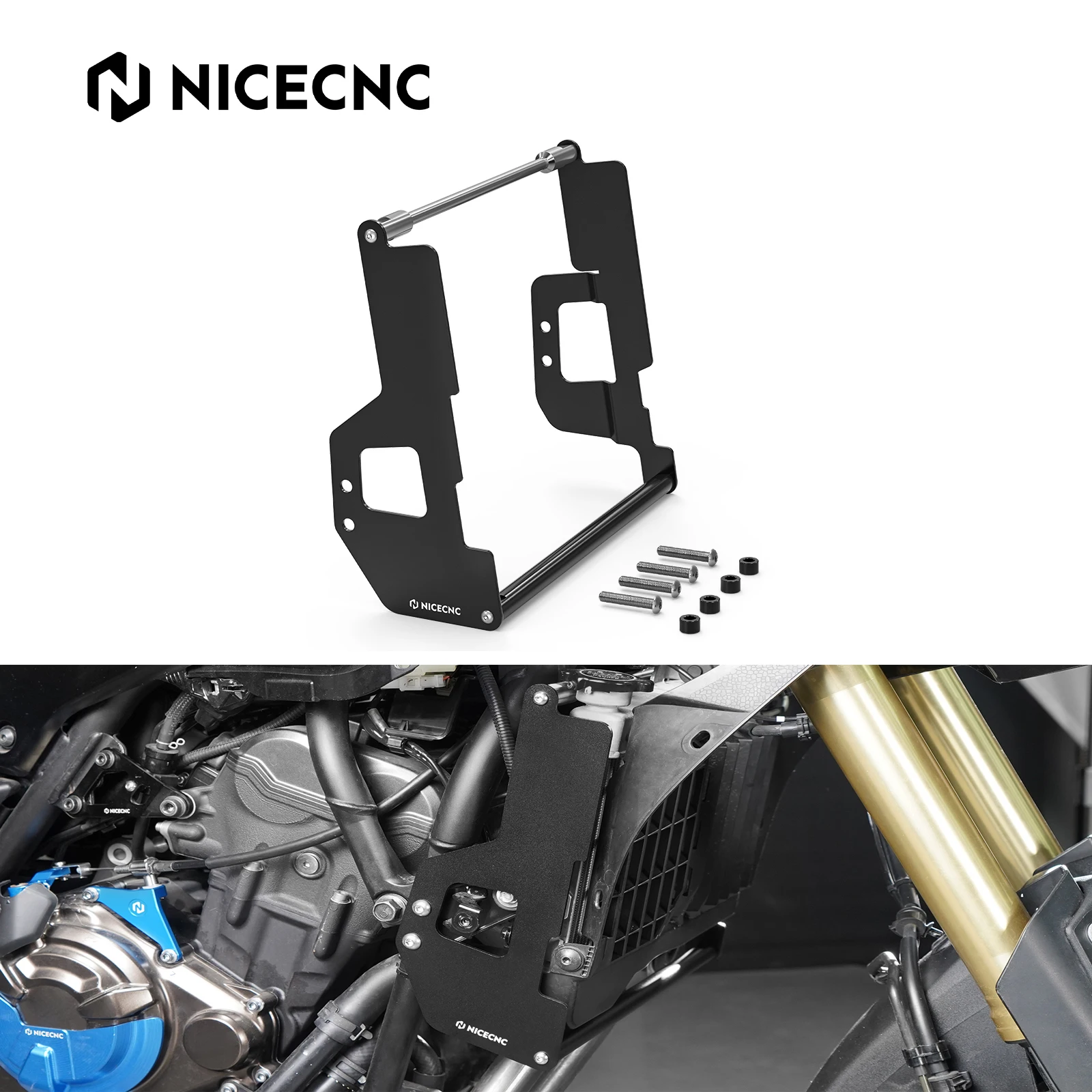 

NICECNC Radiator Protection Frame For Yamaha Tenere 700 2019-2024 Yamaha Tenere 700 XTZ 700 2019-2024 2023 2022 2021 2020