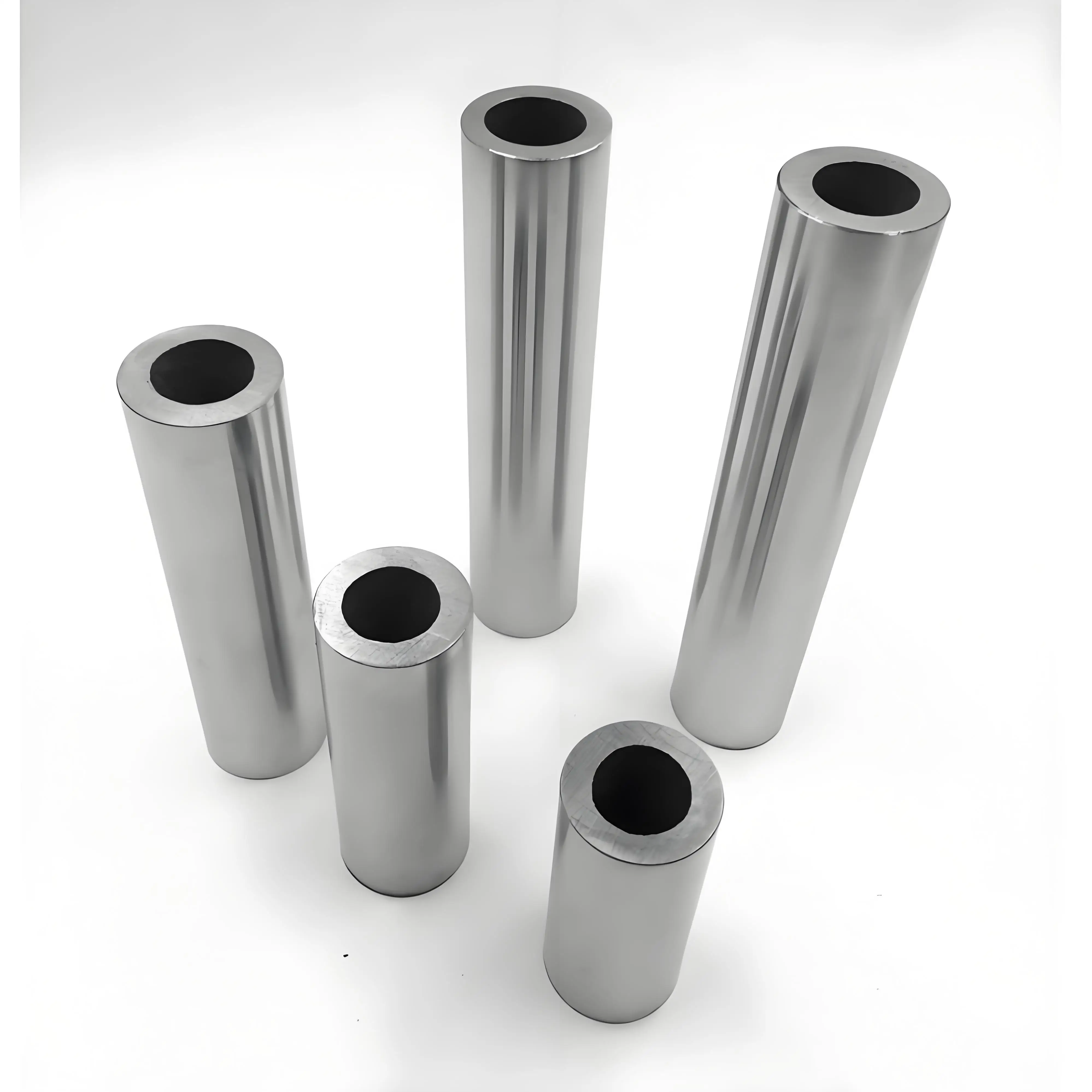 High Wear Resistance Linear Motion Guides ASTM Automation Induction Hardened Hard Chrome Plated Seamless Steel Hollow Shaft