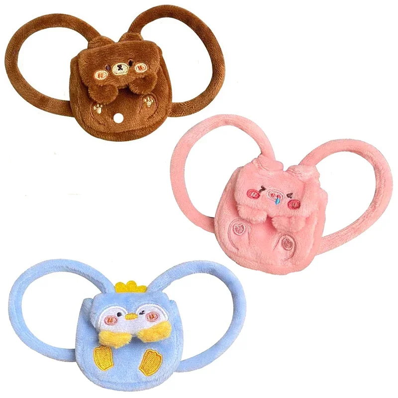 กระเป๋าเป้สะพายหลังตุ๊กตา Kawaii ที่ไม่ซ้ําใครในสไตล์การ์ตูนอุปกรณ์เสริมแฟชั่นแฮนด์เมดและของขวัญเปลี่ยนเสื้อผ้า