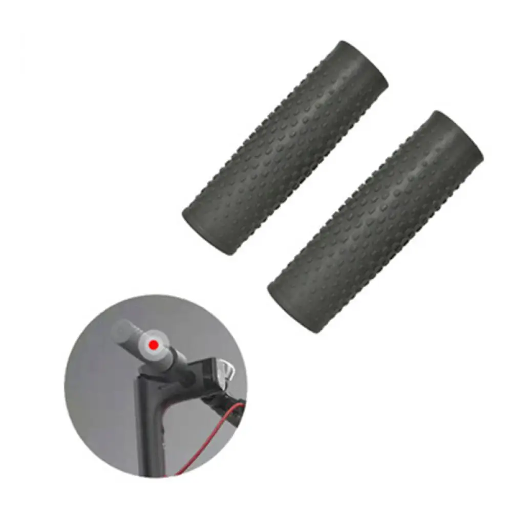 Durable Silicone Handlebar Grips For Electric Scooter M365 Non Slip Replacement Handle Grip Comfortable Soft Cycling Parts
