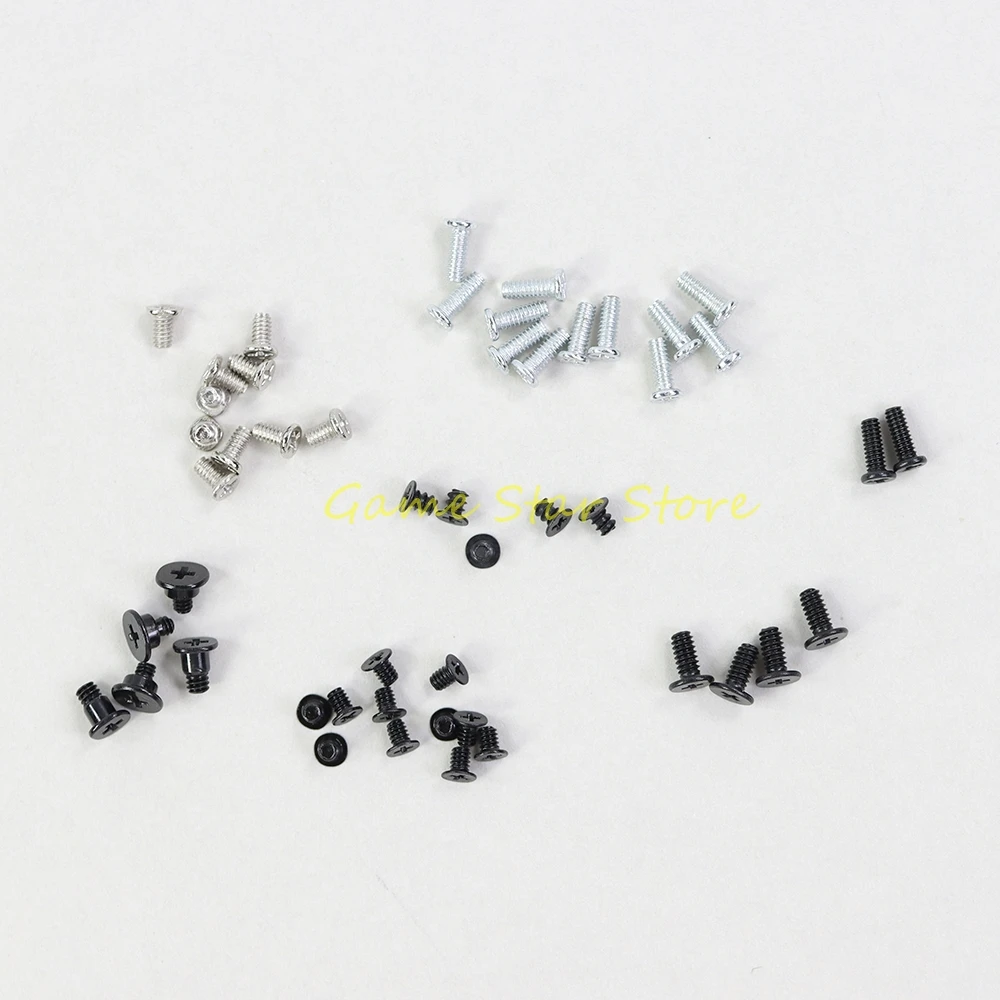 

50 комплектов сменных полных винтов для корпуса консоли Nintendo Switch, винты корпуса OLED