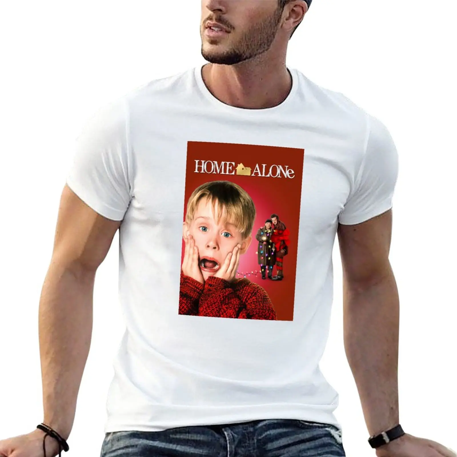 

New home alone T-Shirt tops plain t-shirt new edition t shirt quick drying shirt mens big and tall t shirts