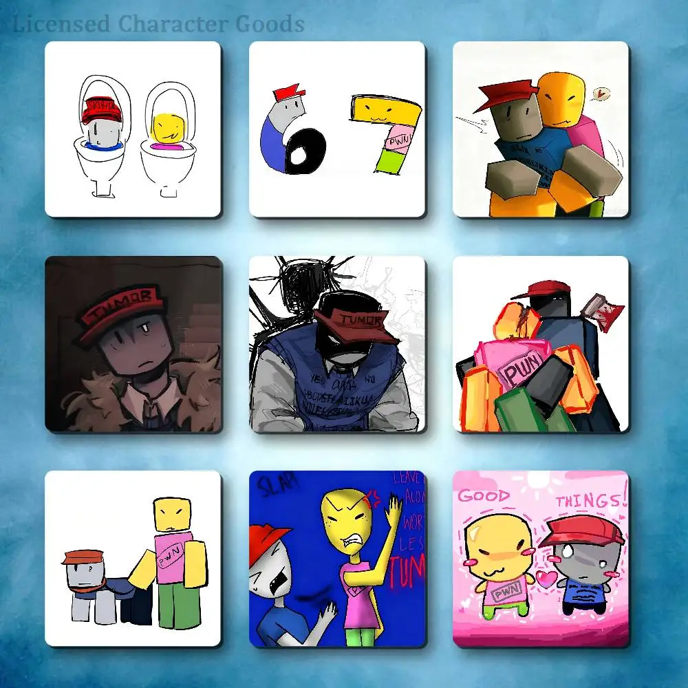 A-Andrew B-BadT-Things Ivan Andrew BestSelling Refrigerator Magnetic Fridge Magnets Adhesive to Metal Surfaces 55mm Hot Printed