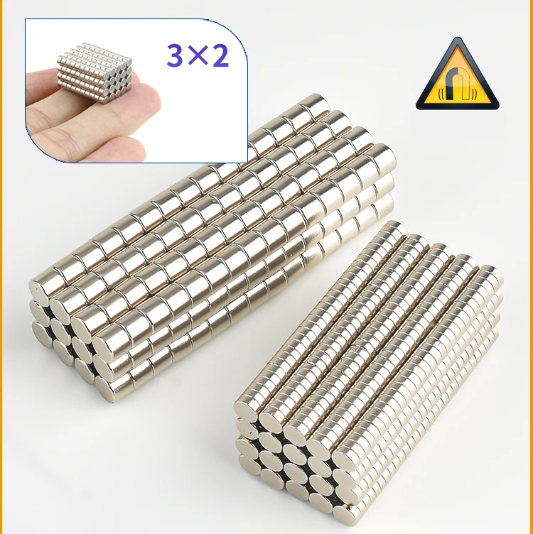 Round Magnet 8/10/12/15/20mm x 3/5mm Hole3/4/5mm Neodymium Magnet N35 Permanent NdFeB Super Strong Powerful Magnets With hole