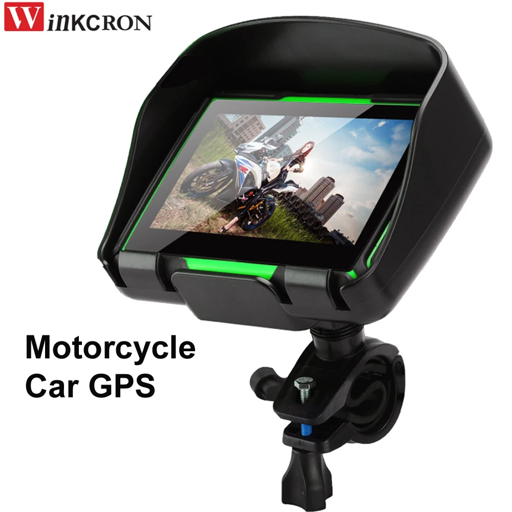 Motorcycle Car GPS Navigation 4.3\