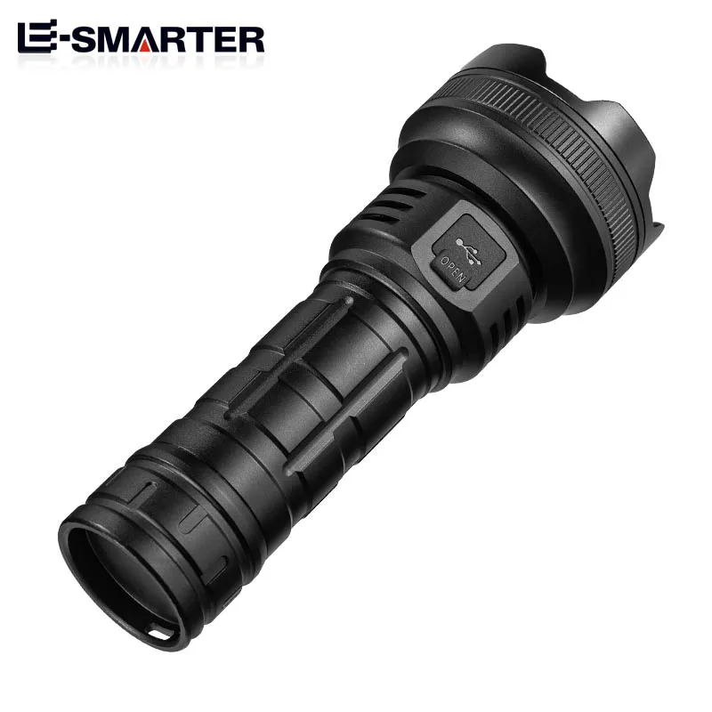 Rechargeable Tactical Flashlight 19LED 3200Lm EDC Torch 5 Lighting Modes Outdoor Camping Fishing Hunting Super Bright Flashlight