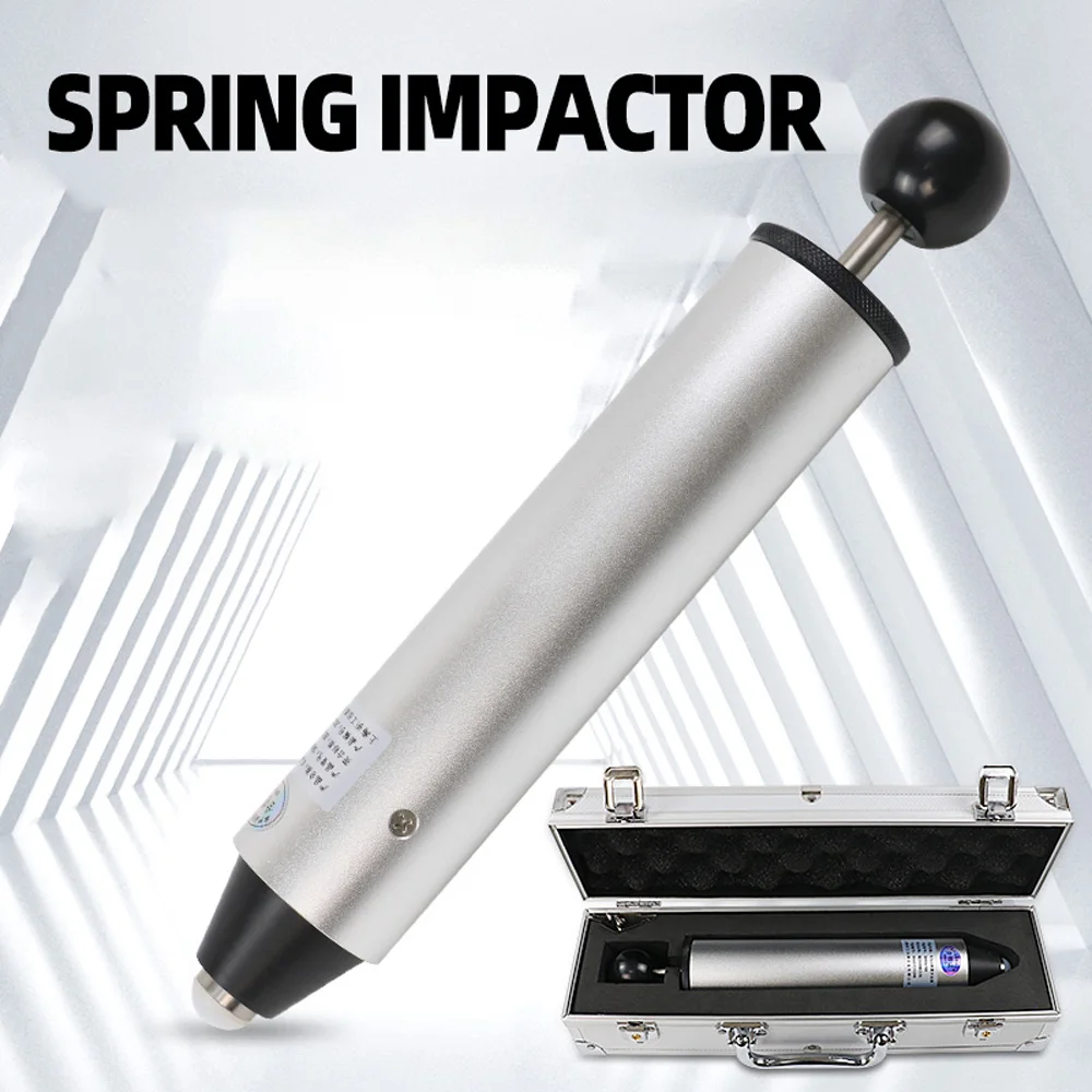 Universal 0.2j-2j Spring Impact Hammer 6 gears Spring Impactor Impact Testing Machine Test Electrical Enclosures 320mm Length