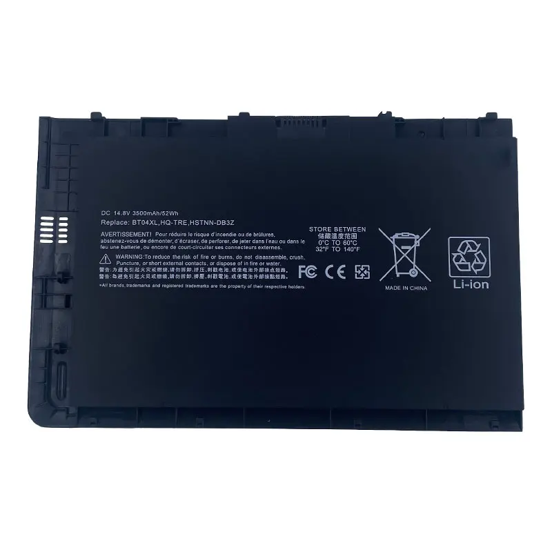 Batteria per Laptop BT04XL per serie HP EliteBook Folio 9470 9480M