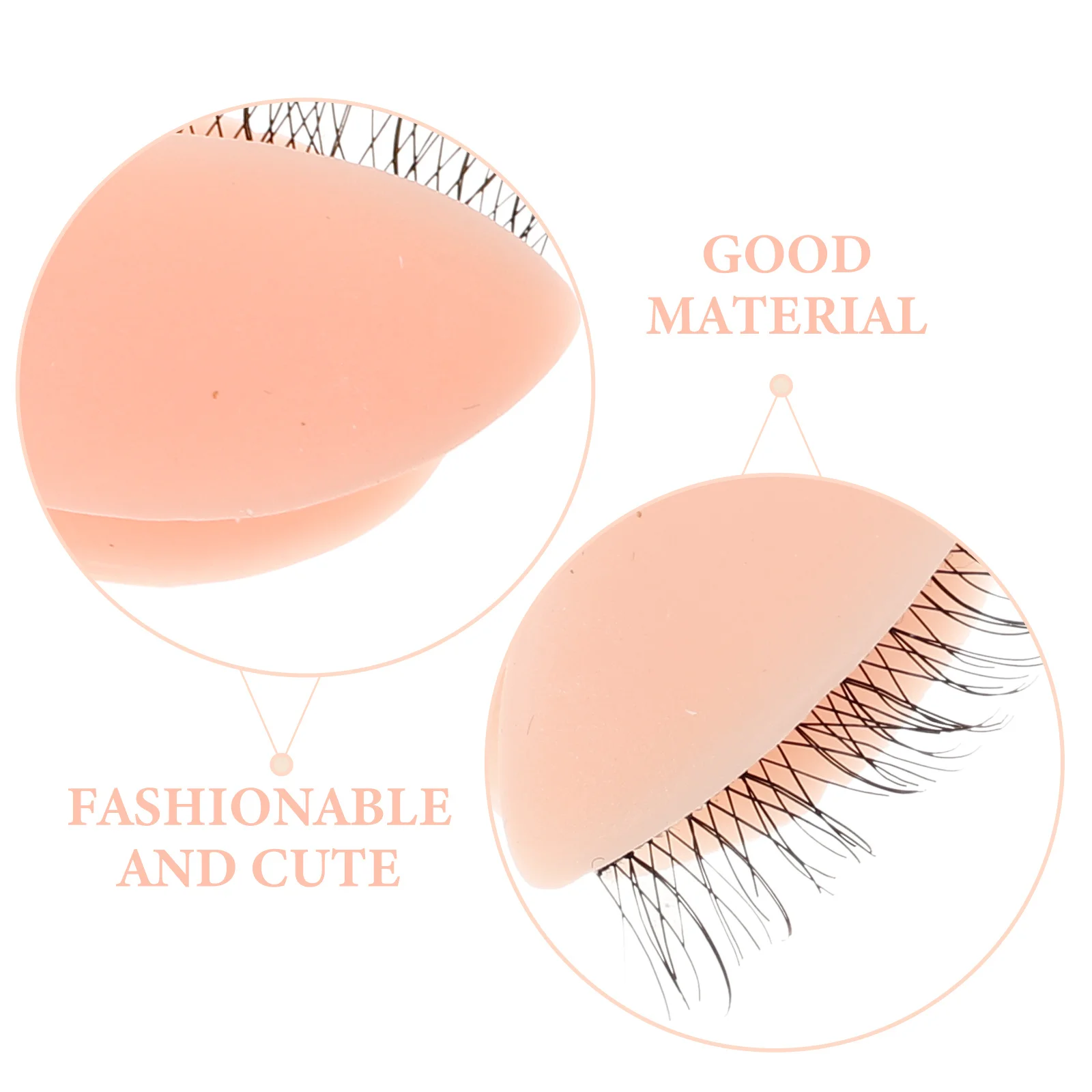 3 أزواج من الجفون البديلة لممارسة تمديد الرموش، أداة تدريب واقعية قابلة للإزالة من السيليكون سهلة الاستخدام للرموش