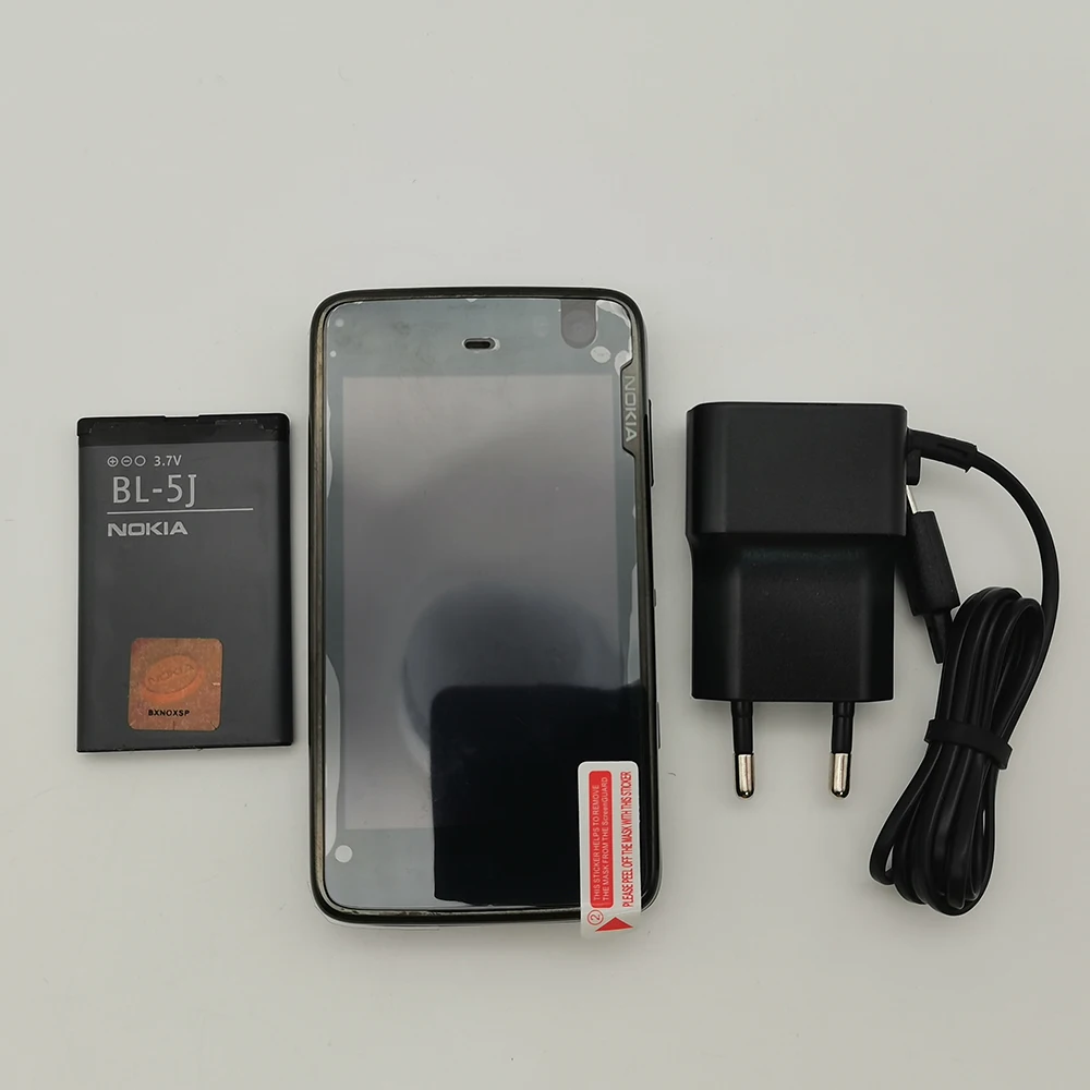 هاتف Nokia N900 الأصلي مصنوع في فنلندا يدعم اللغة الإنجليزية بحالة جيدة