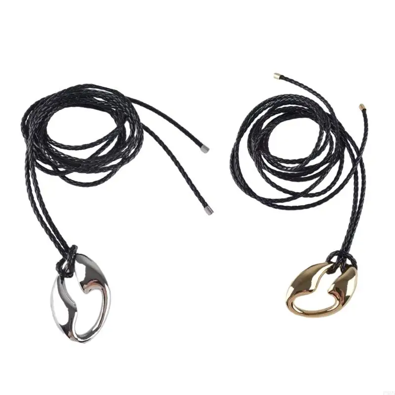 P88B Braided Waist Belt Chain Daily Party Costume Sexy PU Jewelry for Jeans Body Jewelry for Women Hot Girls