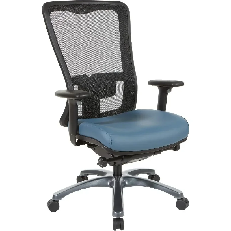 High-Back Professional Manager Office Chair with Breathable Mesh and Adjustable Lumbar Support