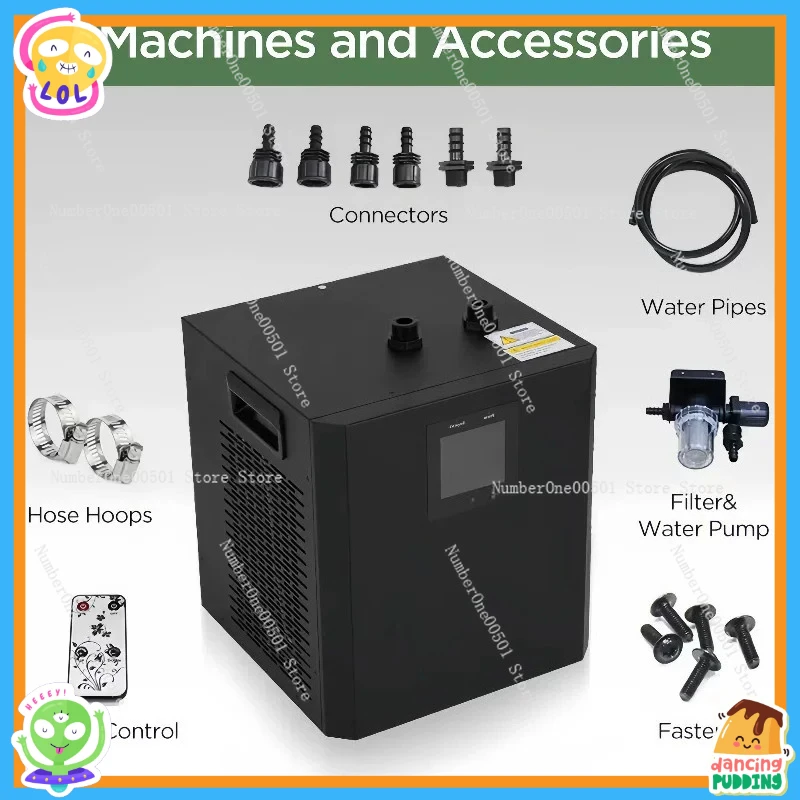 

LG-CY300 Ice Bath Water Chiller Cold Plunge Recovery System with External Filter Home Therapy Portable