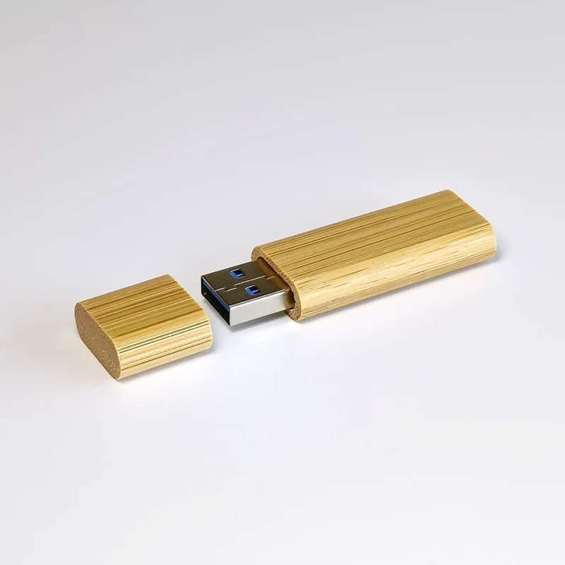 Gratis Kustom Laser Ukiran LOGO Warna Strip Kayu USB2.0 Flash Drive 4GB 8GB 16GB 32GB 64GB 128GB