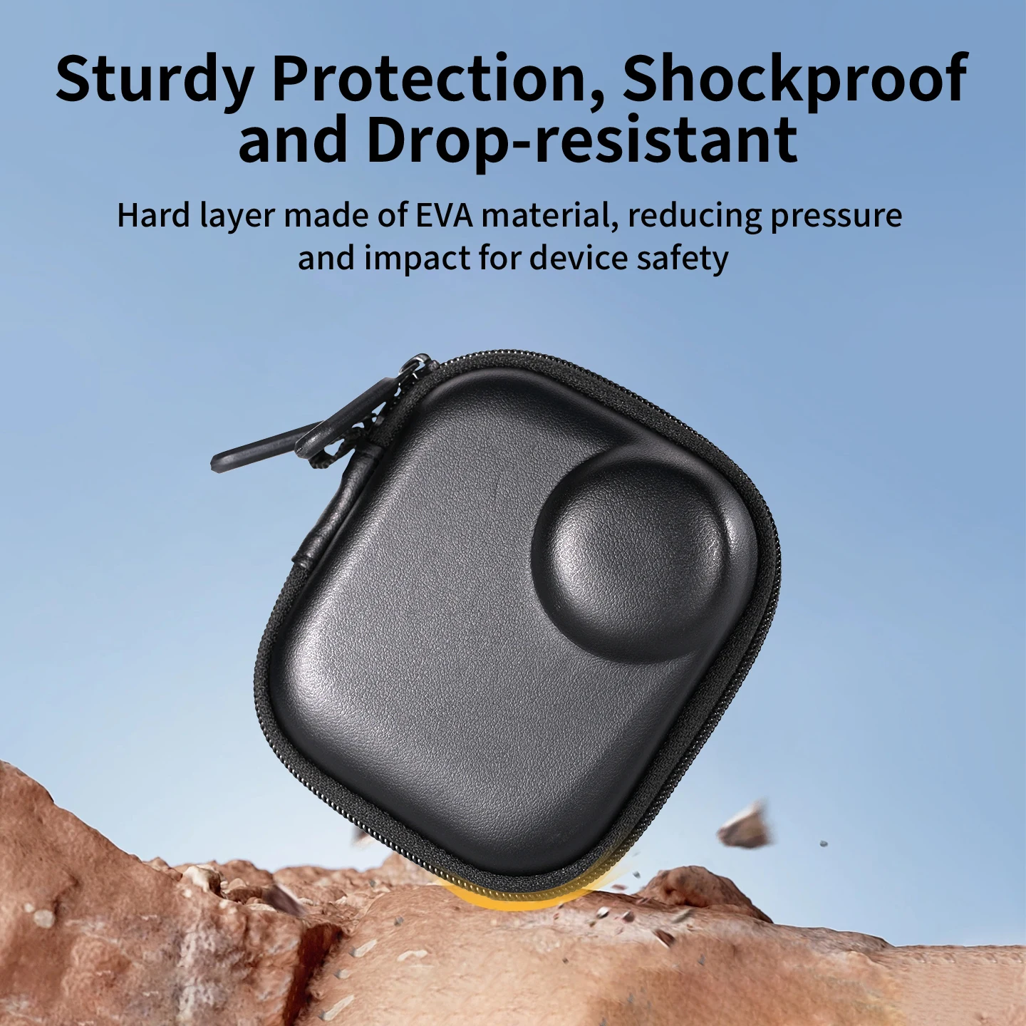 Mini Anti-scratch Lagerung Tasche Für DJI OSMO NANO Reise Wasserdichte Schutzhülle Tragetasche PU Handtasche Box Kamera Zubehör – Detail 4