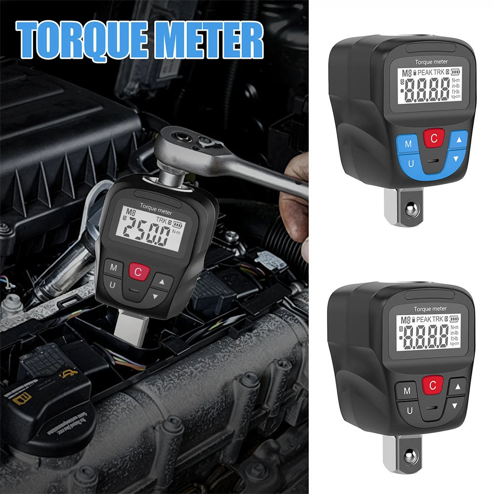 Automotive parts Digital Torque Adapter For Car/Bicycle DIY Repair Head Adapters Electronic Torque Meter Testing