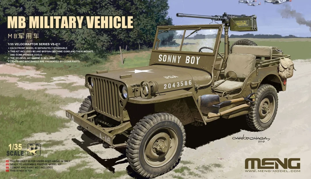 

MENG 1/35 VS-011 MB military vehicle military assembly scale model kit DIY toy, collection birthday gift