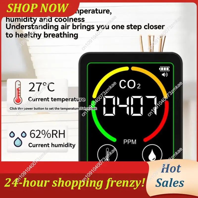 

Ежедневная распродажа MT03 Монитор качества воздуха 3 в 1 с подставкой Тестер температуры и влажности CO2 Детектор CO2 Детектор углекислого газа