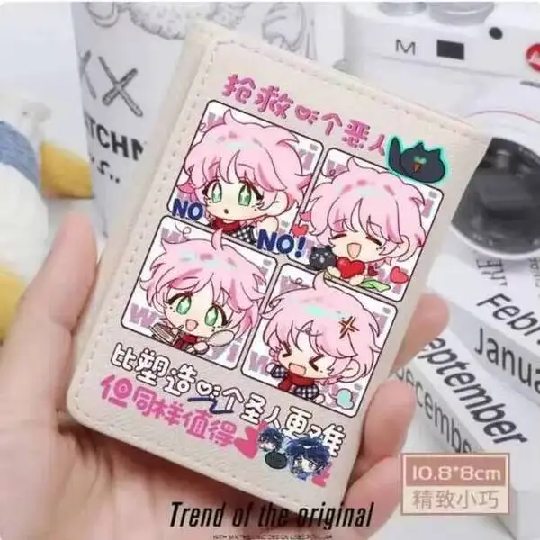 

Аниме The Wicked Want To Rescue, модный кошелек из искусственной кожи, кошелек для карт, засов для монет, сумка для денег, подарок для косплея, B2286, аниме