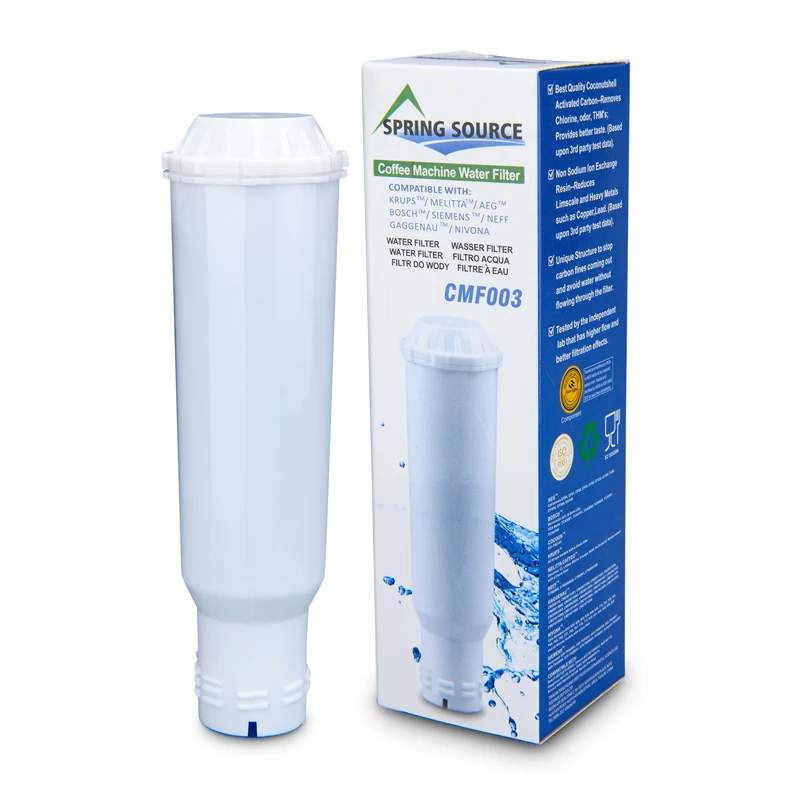 F088 TÜV SÜD Certified Water Filter, Compatible with Krups Claris F088,  Fits Various Models of AEG, Neff Coffee Maker