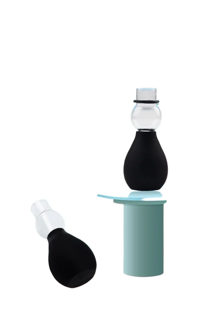 Wholesale Male Nipple Sucker & Breast Pump  Vacuum Enlargement Kit with 8 Adjustable Rings for Sensual Enhancement